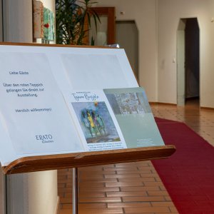 Wegweiser zur Ausstellung