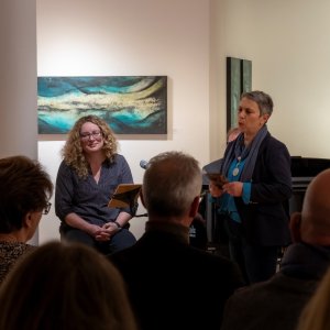 Vernissage mit Gast Sandra Rippstein